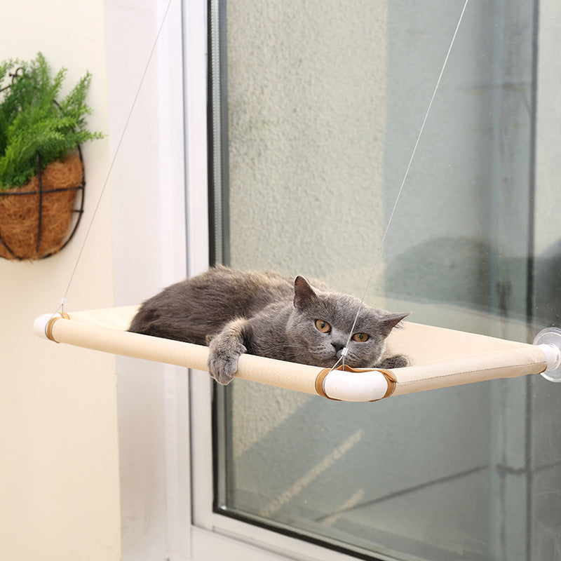 Window Mounted Pet Cat Durable Seat Hammock Perch Bed Sunshine Cushion