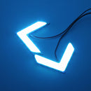 Pair 18SMD LED COB Arrow Panel For Car Rear View Mirror Indicator Turn Signal Lights