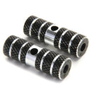2 x BMX Mountain Bike Bicycle Axle Pedal Alloy Foot Stunt Pegs Cylinder Bla R7D9