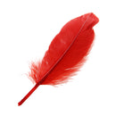 72 Pieces Craft Wild Goose Tail Wing Feather Millinery Mixed Colors 12-20cm