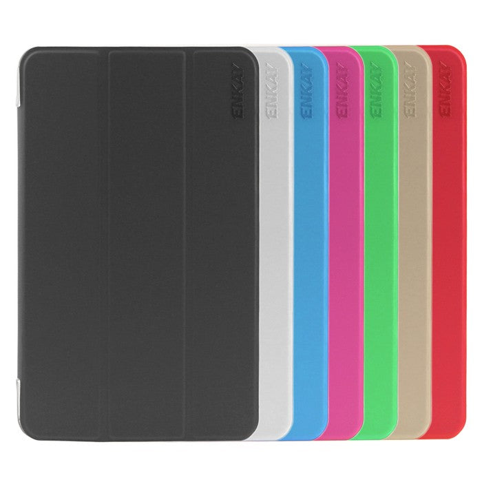ENKAY Galaxy T377 PU Plastic Folding Case for Samsung