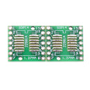 20pcs SOP14 SSOP14 TSSOP14 To DIP14 Pinboard SMD To DIP Adapter 0.65mm/1.27mm To 2.54mm DIP Pin Pitch PCB Board