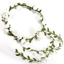 3 Flower / banquet! Headband Hair Accessories Wedding Floral head garland w