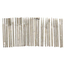 30Pcs 2.3mm Shanks Diamond Drill Bits for Nail Drills K3W8