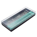 30Pcs 2.3mm Shanks Diamond Drill Bits for Nail Drills K3W8