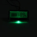 Waterproof LCD Battery Capacity Tester Indicator 12V Lead Acid Lithium
