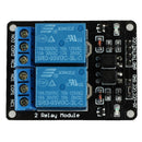 5V 2-Channel Relay Module Shield for Arduino ARM PIC AVR DSP Electronic M6I5