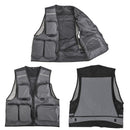 Leo Fishing Vest Life Jacket Multi Pocket Vest Outdoor Swim Safety Survival Clothing