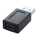 USB Male to Mini 5 Pin Female Adapter Converter D6J6