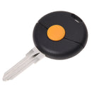 Remote key shell 1 Button for Smart For Two 450 black TOP
