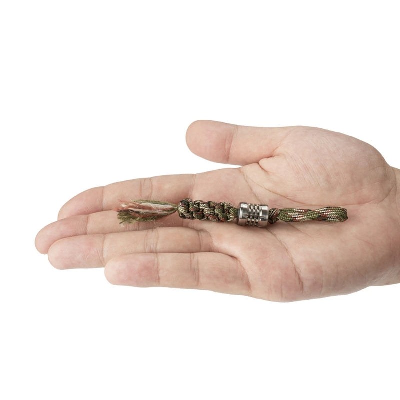 ROVYVON Ti Walker EDC Titanium Bead Blade Beads Lanyard Pendant Umbrella Rope Pendant EDC Titanium Bead