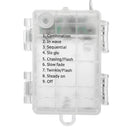 Battery And USB Powered Waterproof 8 Modes 120LED Starburst Sliver Wire String Light Party Home Decor