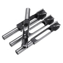 Drillpro 8/10/12/15mm Tenon Dowel And Plug Drill 13mm Shank Tenon Maker Tapered Woodworking Cutter