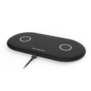 2 in 1 Wireless Fast Car Charger Pad 20W Quick Charging For iPhone8/ Xs Max Etc