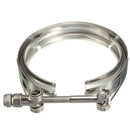 3.5inch Exhaust Turbo Down Pipe V-Band Clamp Universal Stainless Steel