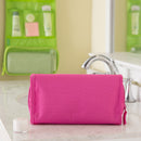 Portable Wash Cosmetic Bag Compact Makeup Storage Bag Case Bathroom Mesh Organizer