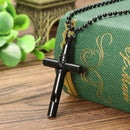 Cross Whistle Pendant Women Men Long Necklace Jewelry Couple Gifts
