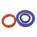 Round Air Stone 75/100/125mm Aquarium Fish Tank Round Air Pump Bubble Disk Ring Stone