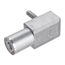 Machifit JGY370 DC 6V 10/30/90/150rpm Motor Micro Gear Turbine Worm Self-locking Reduction Gear Motor