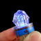 ZANLURE 1PC LED Deep Sea Diamond Night Fishing Lamp Underwater Mini Transparent Attracting Light