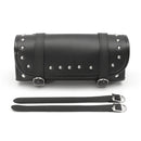 Black Motorcycle Front Rear Fork Tool Saddle Bag For Harley Softail Sportster Dyna