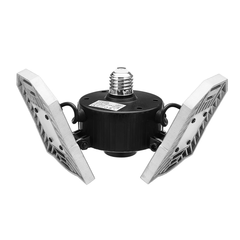 High Power E27 60W 144 LED Adjustable Industrial Flood Light 6000lm for Garage Warehouse AC220V