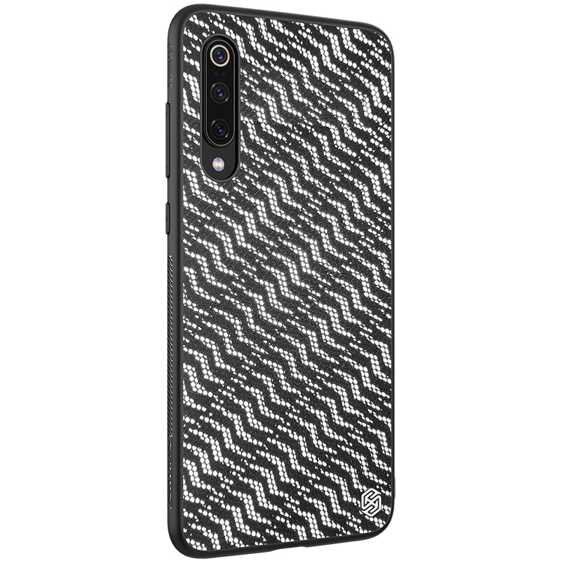 NILLKIN Reflective Slight Woven Polyester Mesh Anti-scratch Protective Case for Xiaomi Mi9 / Mi9 Transparent Edition