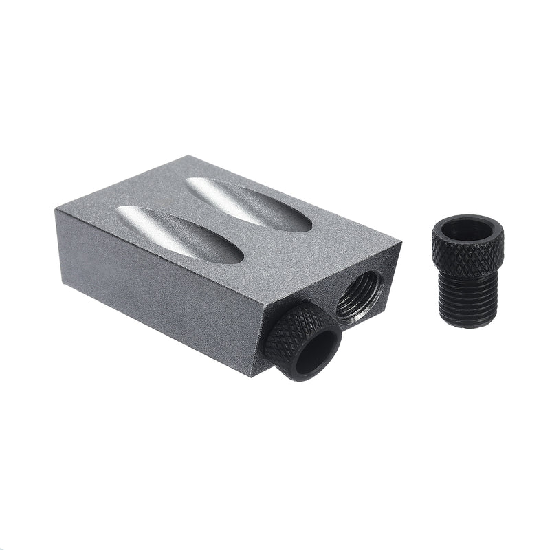 8pcs DIY Woodworking Oblique Hole Drill 15 Degree Angle Inclined Hole Locator Pocket Hole Jig Wooworking Tool