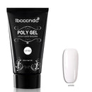 DANCINGNAIL Poly Gel Nail Extension 6 Colors Nail Builder UV Gel