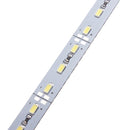 50CM 6.4W 5630 SMD Pure White Warm White Waterproof Hard LED Rigid Strip Bar Light With Cover DC12V
