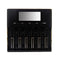 LiitoKala Lii-S6 18650 3.7V Lithium Charger 6 Slots LCD Screen Display Smartest Battery Charger US/EU Plug