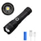 XANES WP50 XHP50 Zoom LED Flashlight USB Rechargeable 5 Modes Tactical Torch Light Waterproof With 26650 Battery Work Light