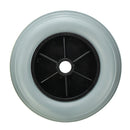 200x50mm Non-Marking Solid Rubber Wheel Wheelchair Castor Wheels Replacement Accessories