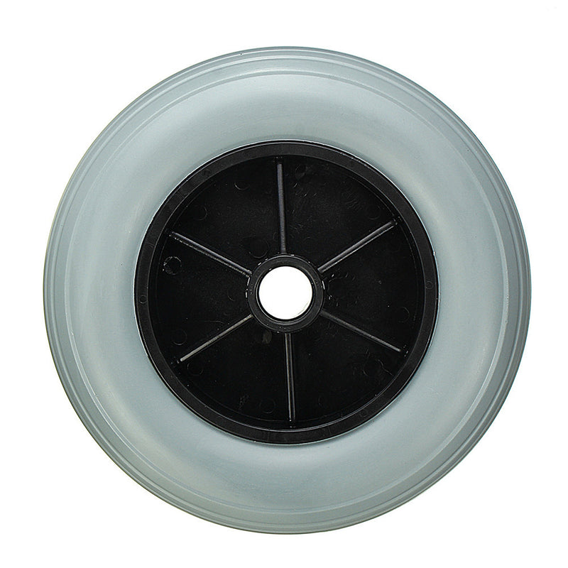 200x50mm Non-Marking Solid Rubber Wheel Wheelchair Castor Wheels Replacement Accessories