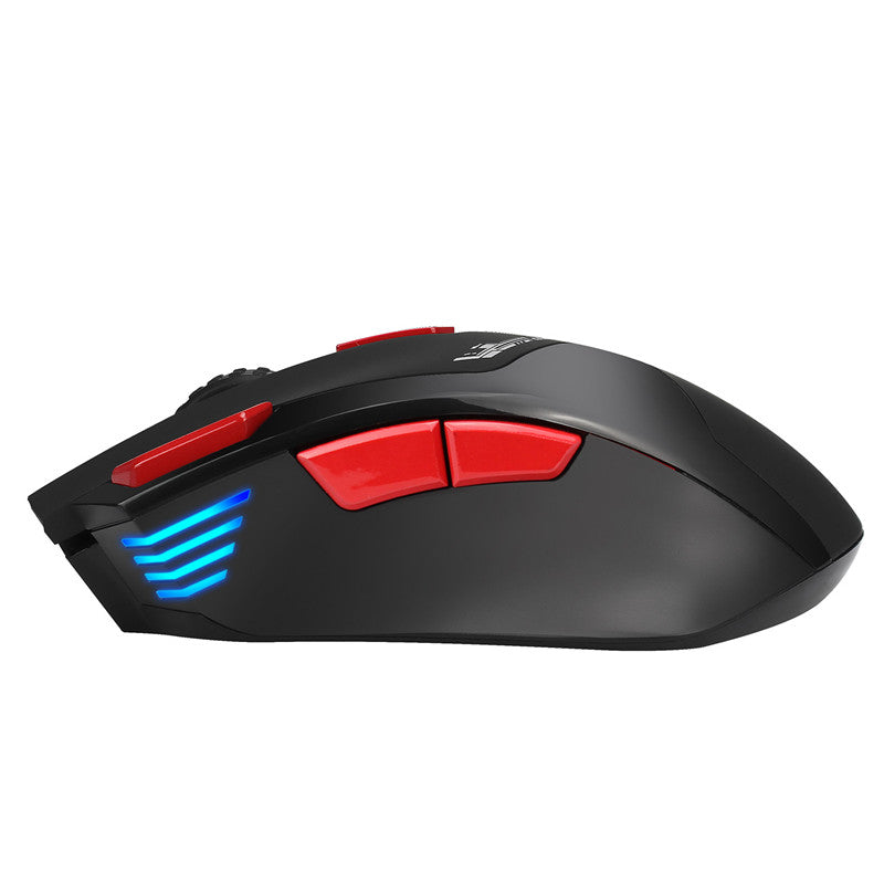 HXSJ T88 4800DPI Adjustable 2.4GHz Wireless Rechargeable Ergonomics Optical Mouse Gaming Mouse Mice