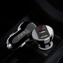 RAXFLY 2.4A Dual USB LED Display Car Charger For iPhone X 8Plus Oneplus 5t Xiaomi 6 Mi A1 Note 3 S8