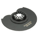 3pcs 88mm High Carbon Steel Semicircle Flush Saw Blades Ocsillating Multitool Accessories