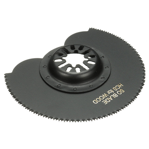 3pcs 88mm High Carbon Steel Semicircle Flush Saw Blades Ocsillating Multitool Accessories