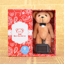 Bear Gentleman Covert Personal Alarm Self Defense Safety Alarm Bug Repellent for Ladies Children