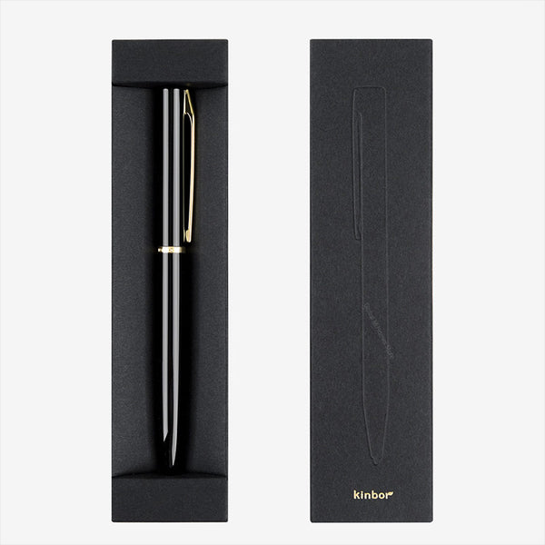 Kinbor 1 Piece Flowing Golden Time Signature Pen Smooth Writing Signing Pen Office School Business Supplies Stationery Gifts from XIAOMI YOUPIN