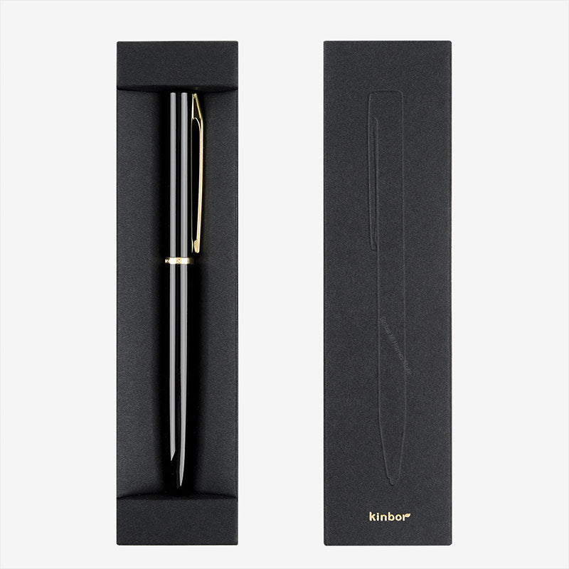 Kinbor 1 Piece Flowing Golden Time Signature Pen Smooth Writing Signing Pen Office School Business Supplies Stationery Gifts from XIAOMI YOUPIN