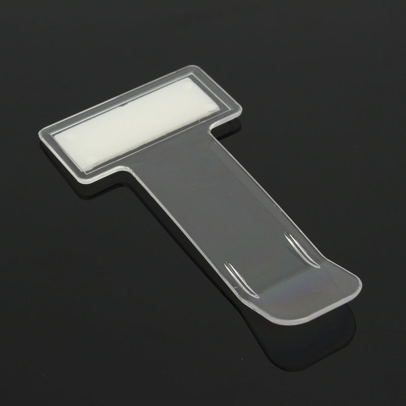 2Pcs Vehicle Parking Ticket Permit Holder Clip Sticker Windscreen Window Binder Clips