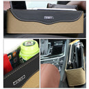 Leather Car Seat Crevice Storage Bag Box Money Pot Auto Seat Gap Filler Organizer