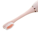 IP67 Powerful Ultrasonic Electric Toothbrush Battery Type Tooth Brush Oral Care Teeth Cleaner With Replacement Heads