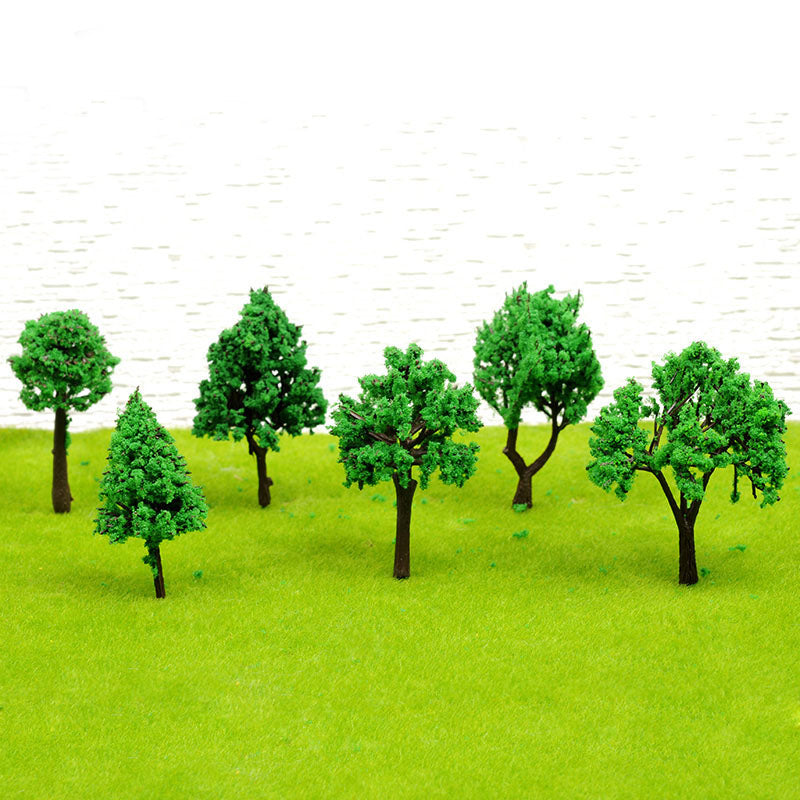 DIY Handmade Building Model Material Grass Tree Sponge Powder Green Pollen