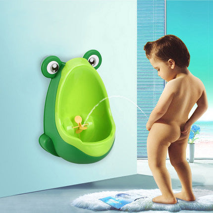 Lovely Frog Children Kids Potty Removable Toilet Training Kids Urinal Early Learning Boys Pee Trainer Bathroom