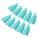 10pcs UV Gel Polish Remover Clips Caps Nail Cleaner Manicure Tools