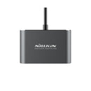 Nillkin 4 Ports USB Power Share Car Charger With QC3.0 For Xiaomi 6 Samsung S8 iphone 77Plus