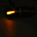 2Pcs Car Dynamic Sequential LED Turn Signal Lamps Side Mirror Blink Lights Clear for Ford Mondeo Fusion 2013-2018
