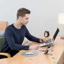 Portable Aluminum Laptop Stand Tablet Holder Heat Dissipation for 11.0-15.6 Inch Laptop Tablet MacBook Air/MacBook Pro for iPad Pro 12.9 Inch